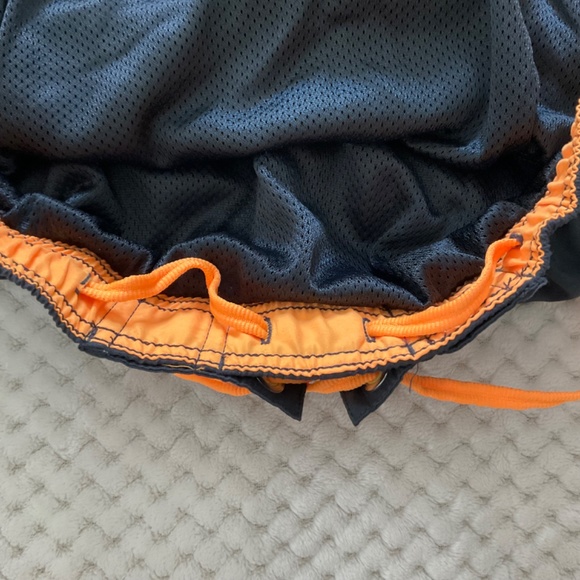 Men’s Nike Swim Trunks - Grey/Orange - Size XXL - Picture 7 of 13